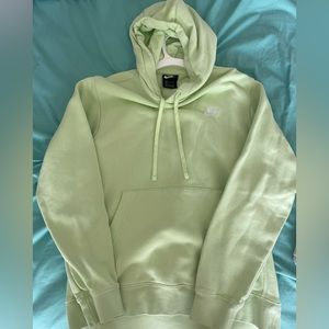 Nike lime green hoodie
